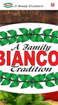 Mobile Screenshot of biancosfoods.com